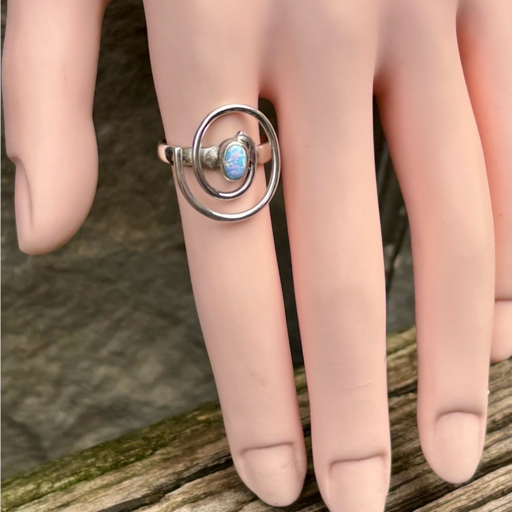 Fire Opal Ring - image 5